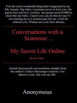 cover image of Trust me. Conversations with a scammer.